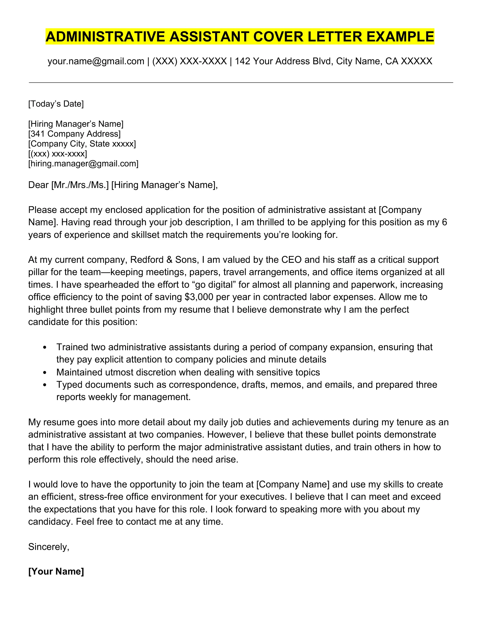 41949 admin job cover letter proofreading