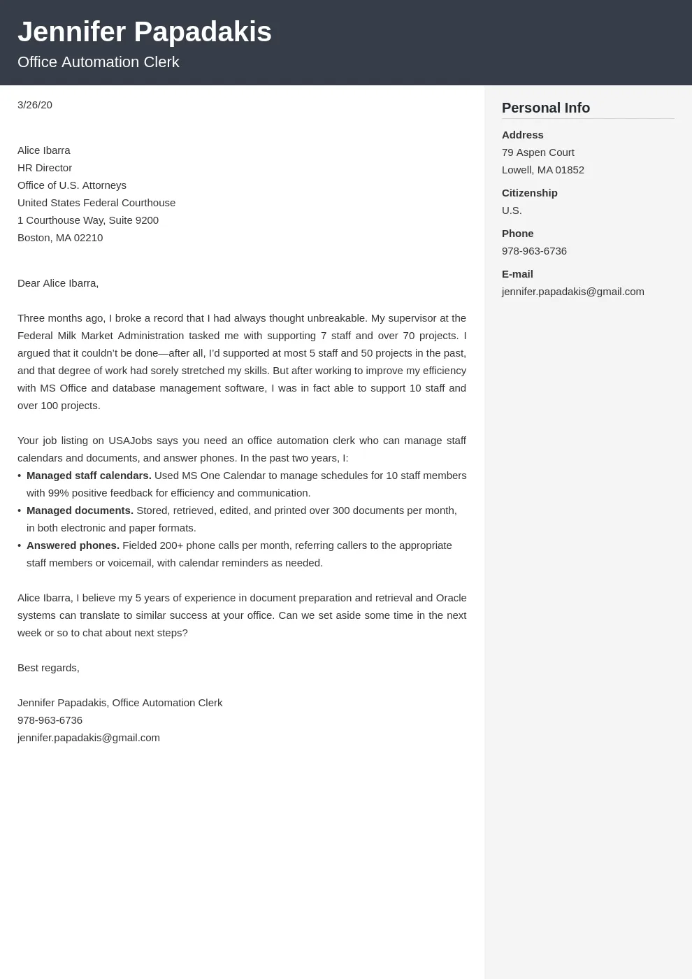 41952 skill based resume