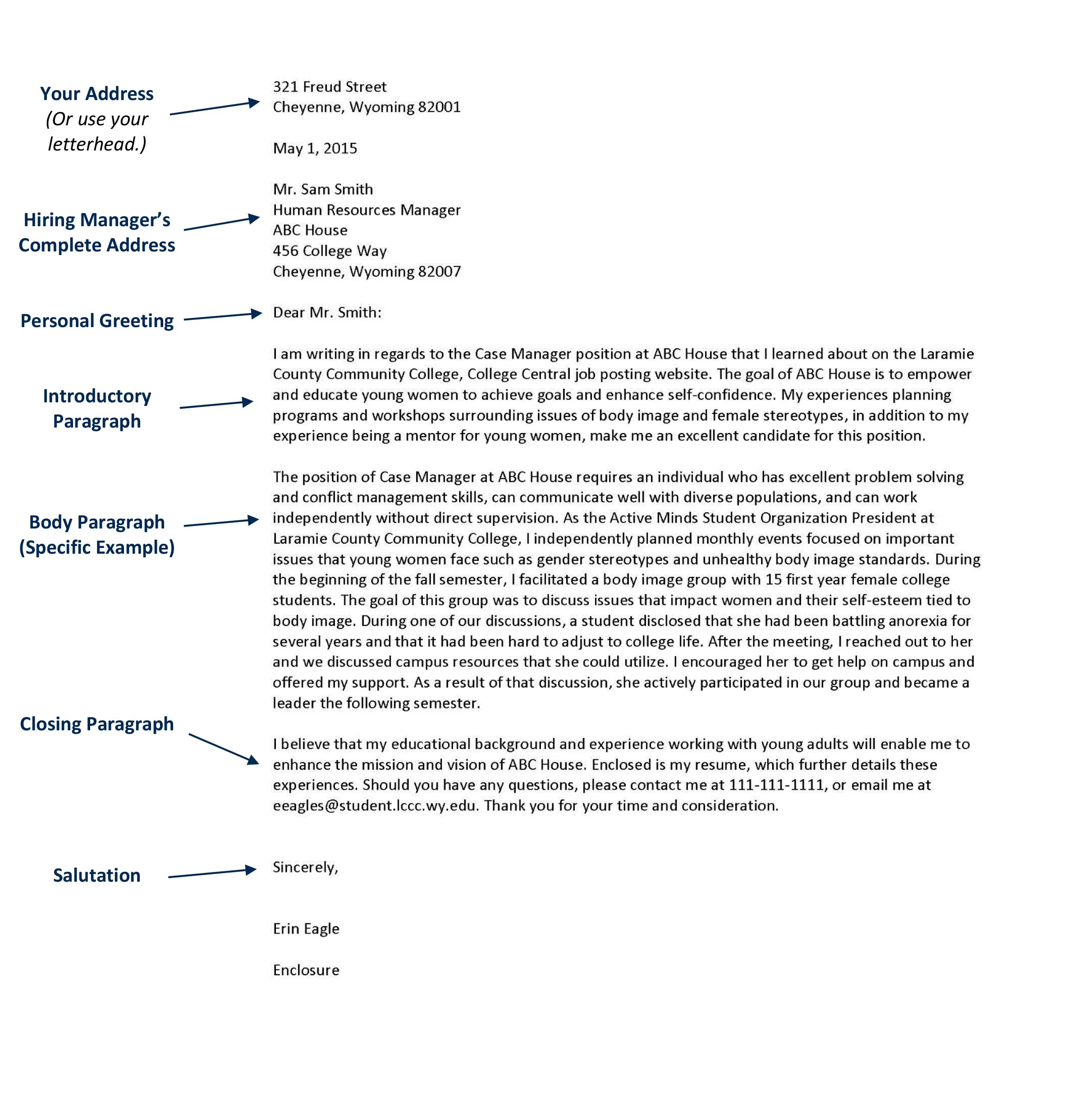 41953 cover letter body paragraphs