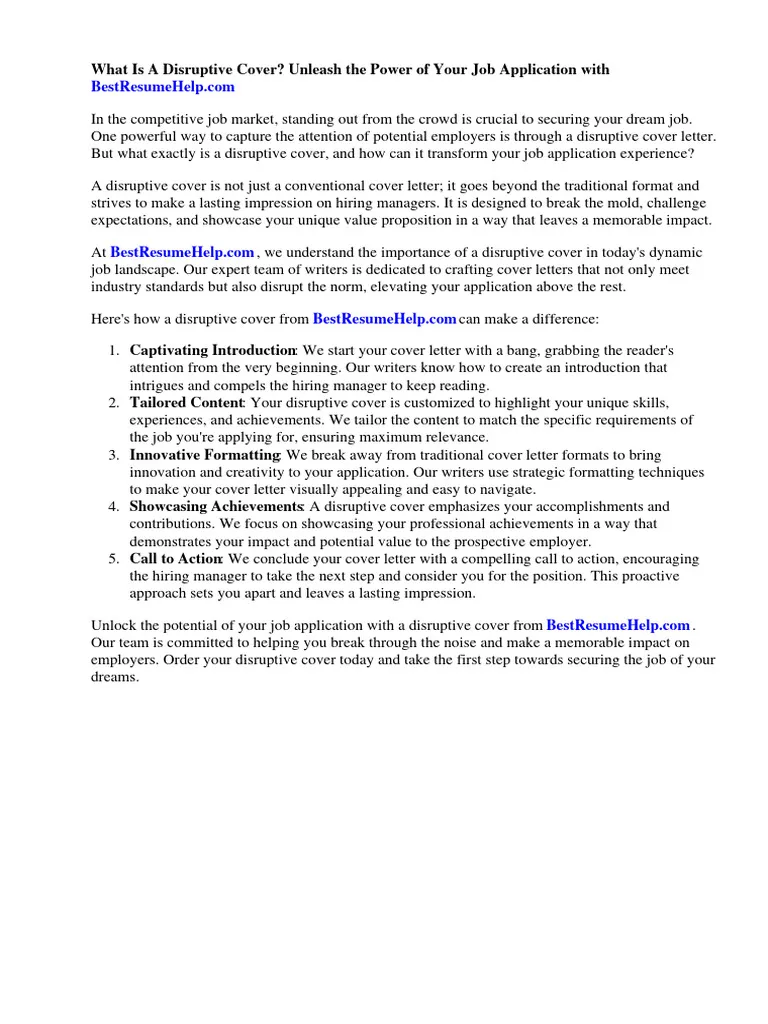 41954 disruptive cover letter example 2