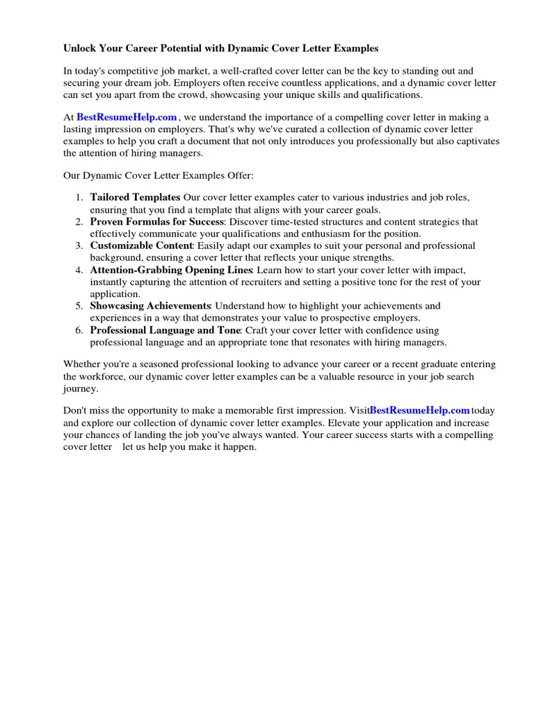 41954 disruptive cover letter tips