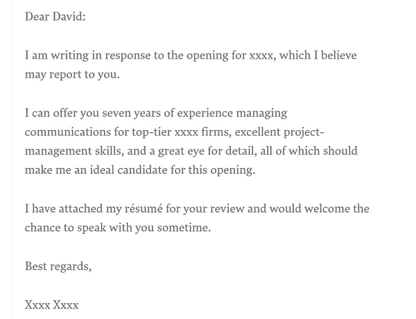 41967 cover letter content